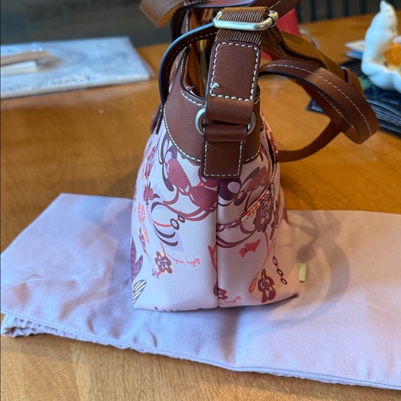 Radley London Heritage flower multi way zip closure satchel - Picture 6 of 10